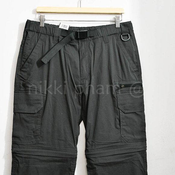 BC Clothing Pants Bc Clothing Mens Convertible Stretch Cargo Hiking